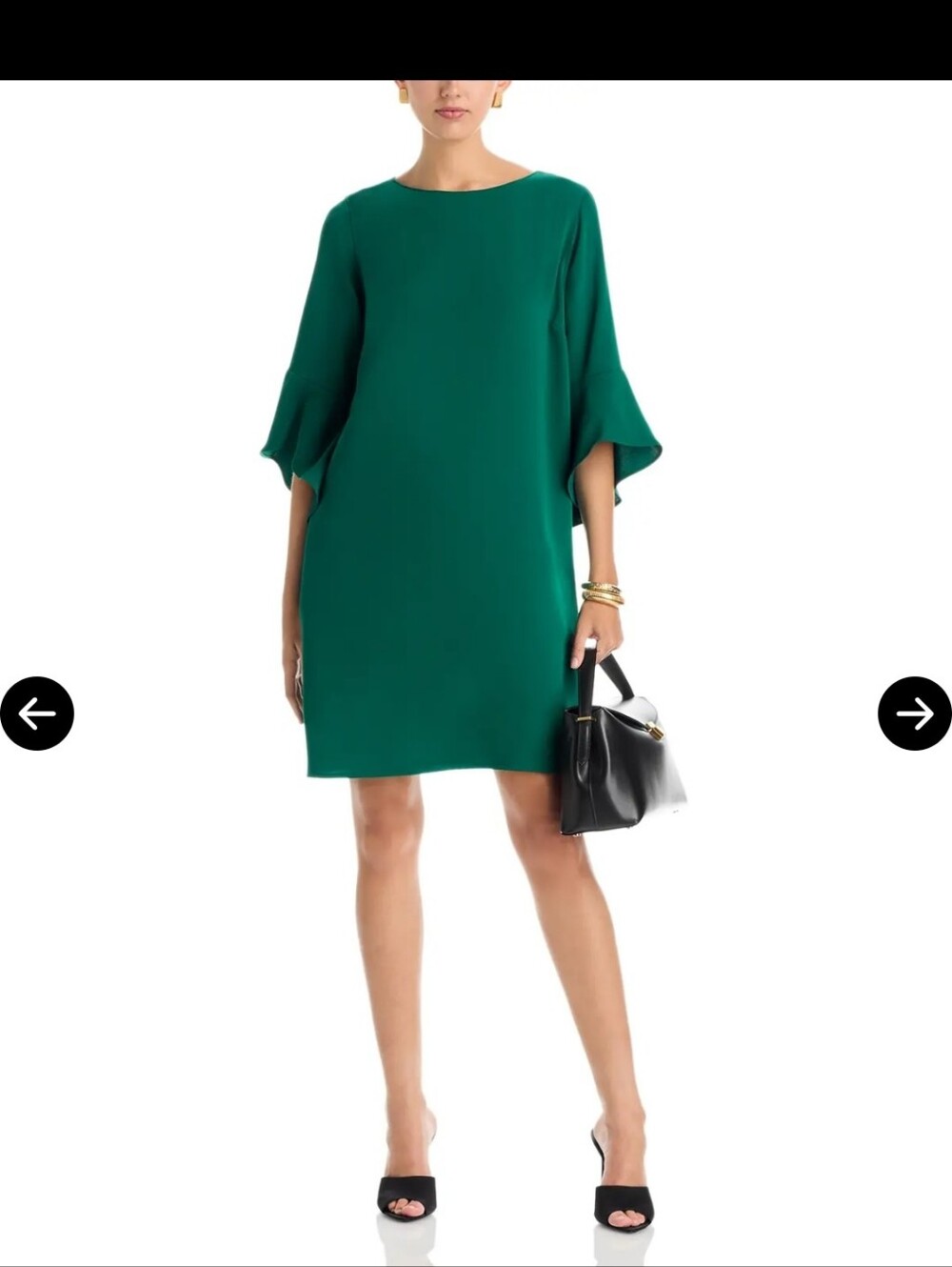 Caroline Rose Julia Dress Emerald Green NWT Size XL Retail $328